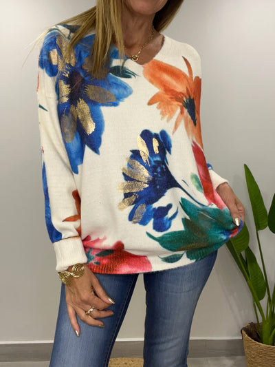 Sweater Italiano Delicia Blanco