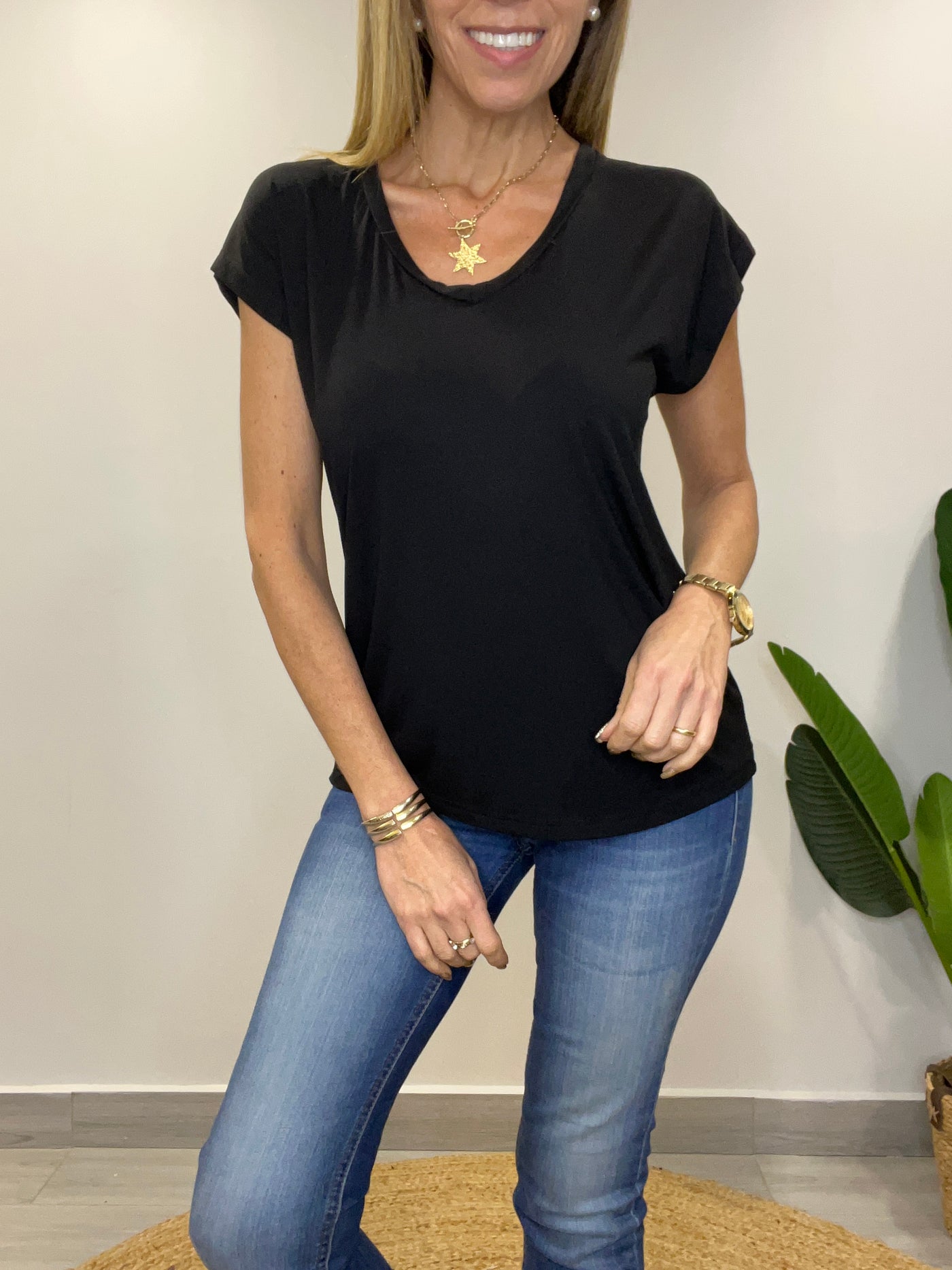 Polera Tessa negra