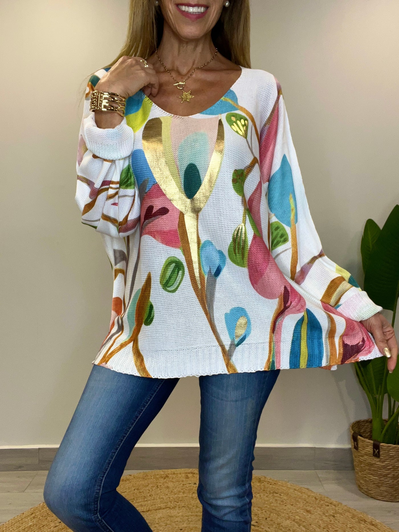 Sweater Hilo Dulce Pastel