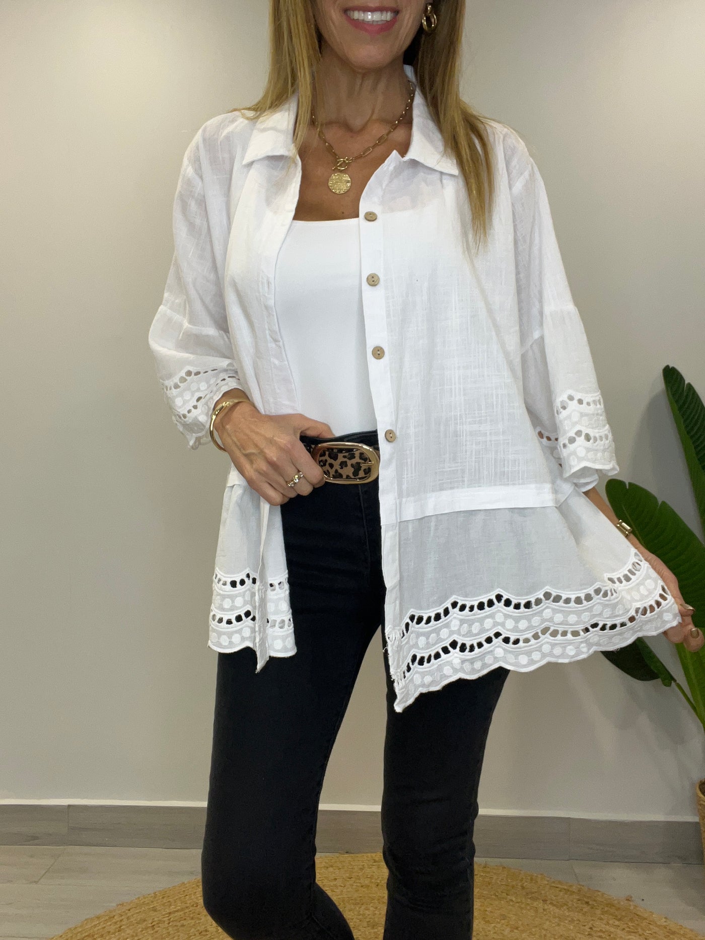 Blusa Noa Blanca