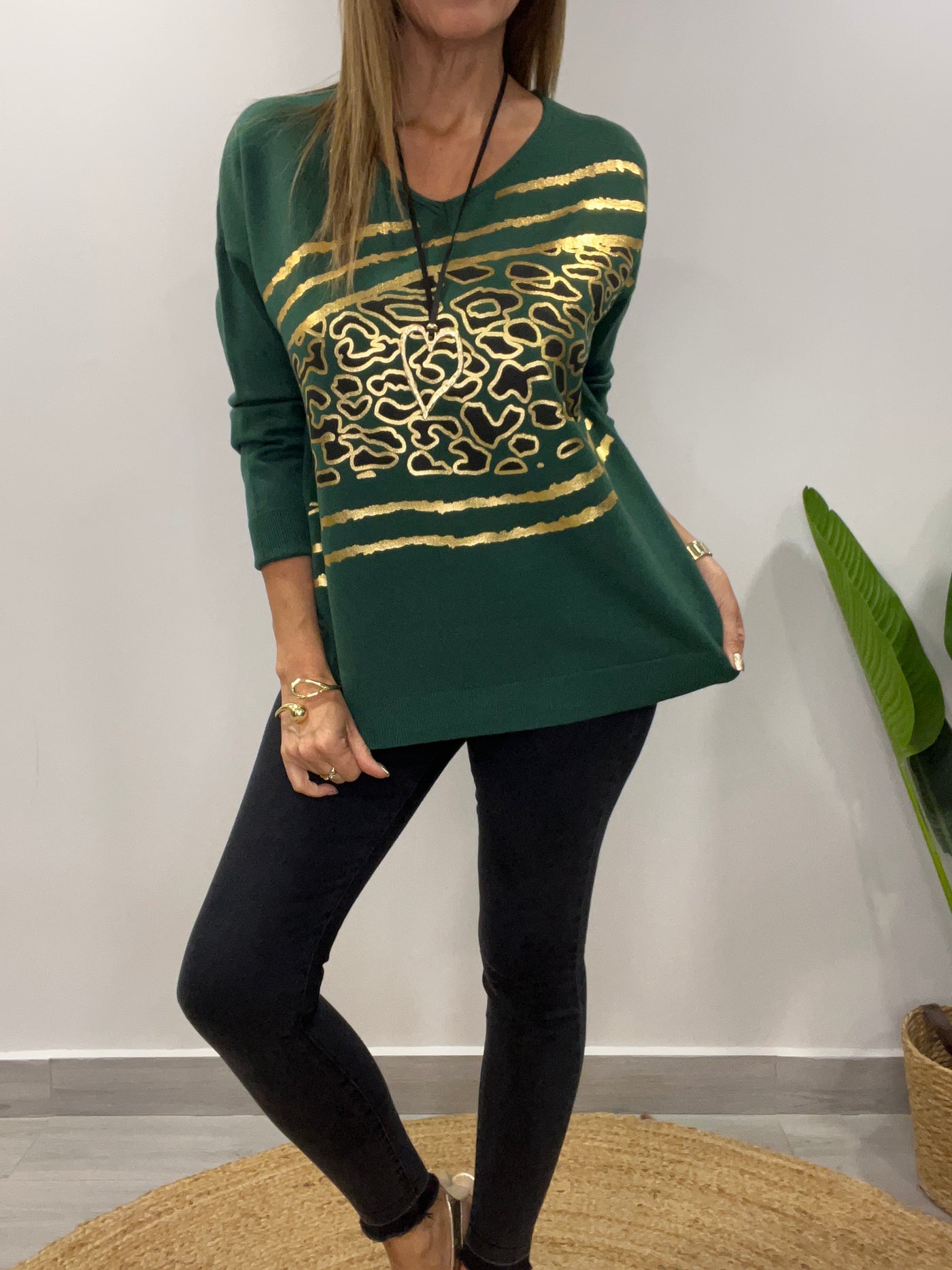 Sweater Italiano Niza verde