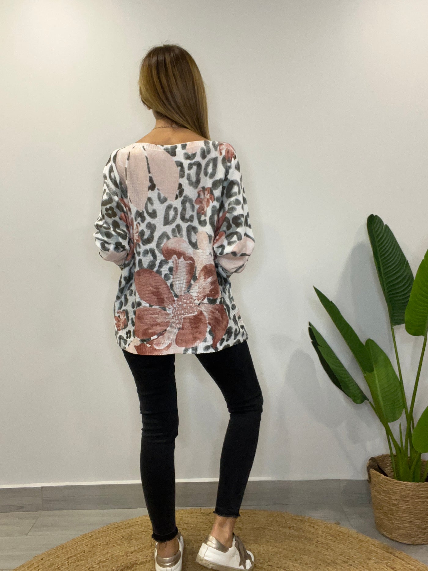 Sweater Hilo Camelia Café