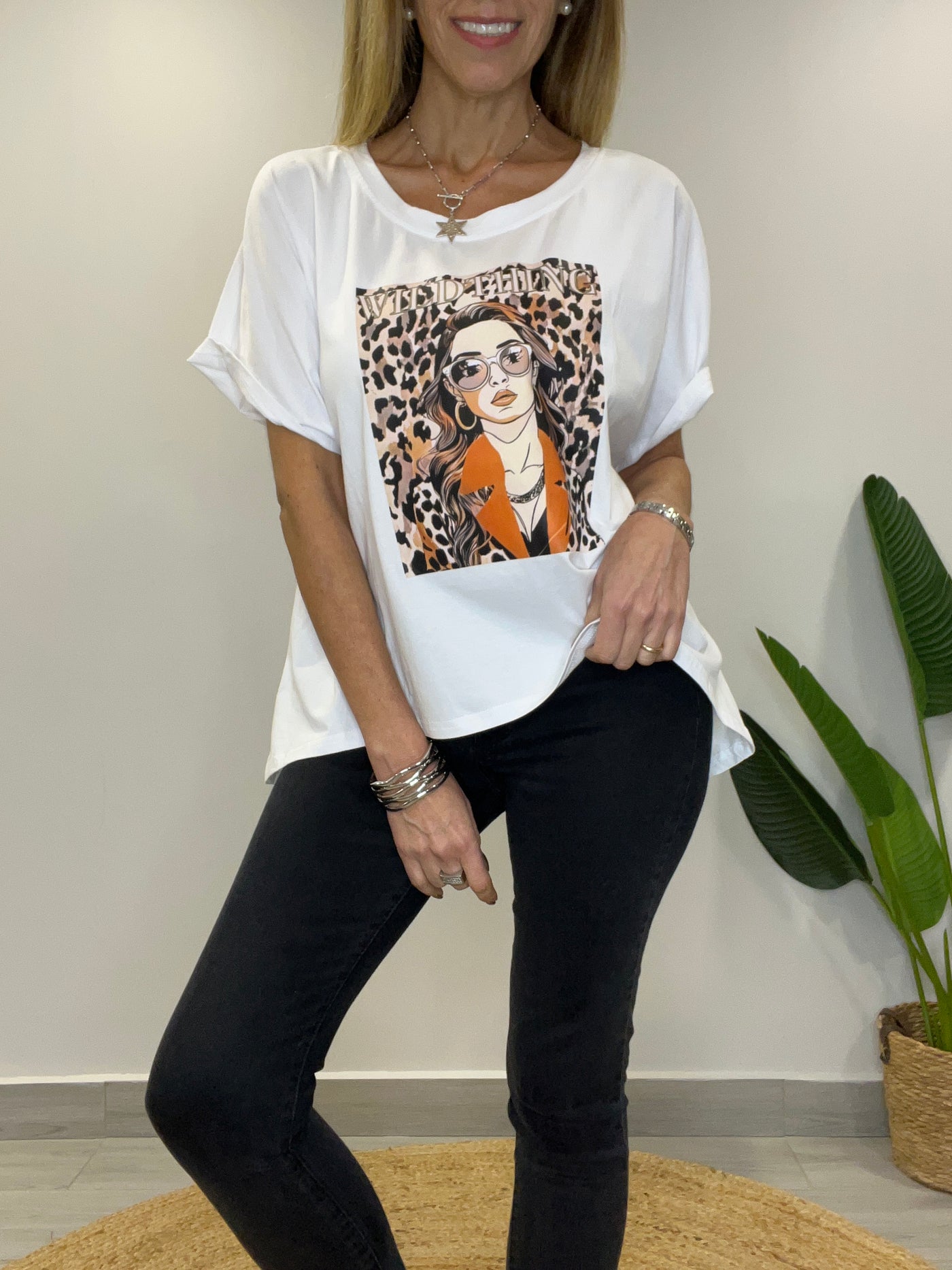 Polera WildThing Blanca