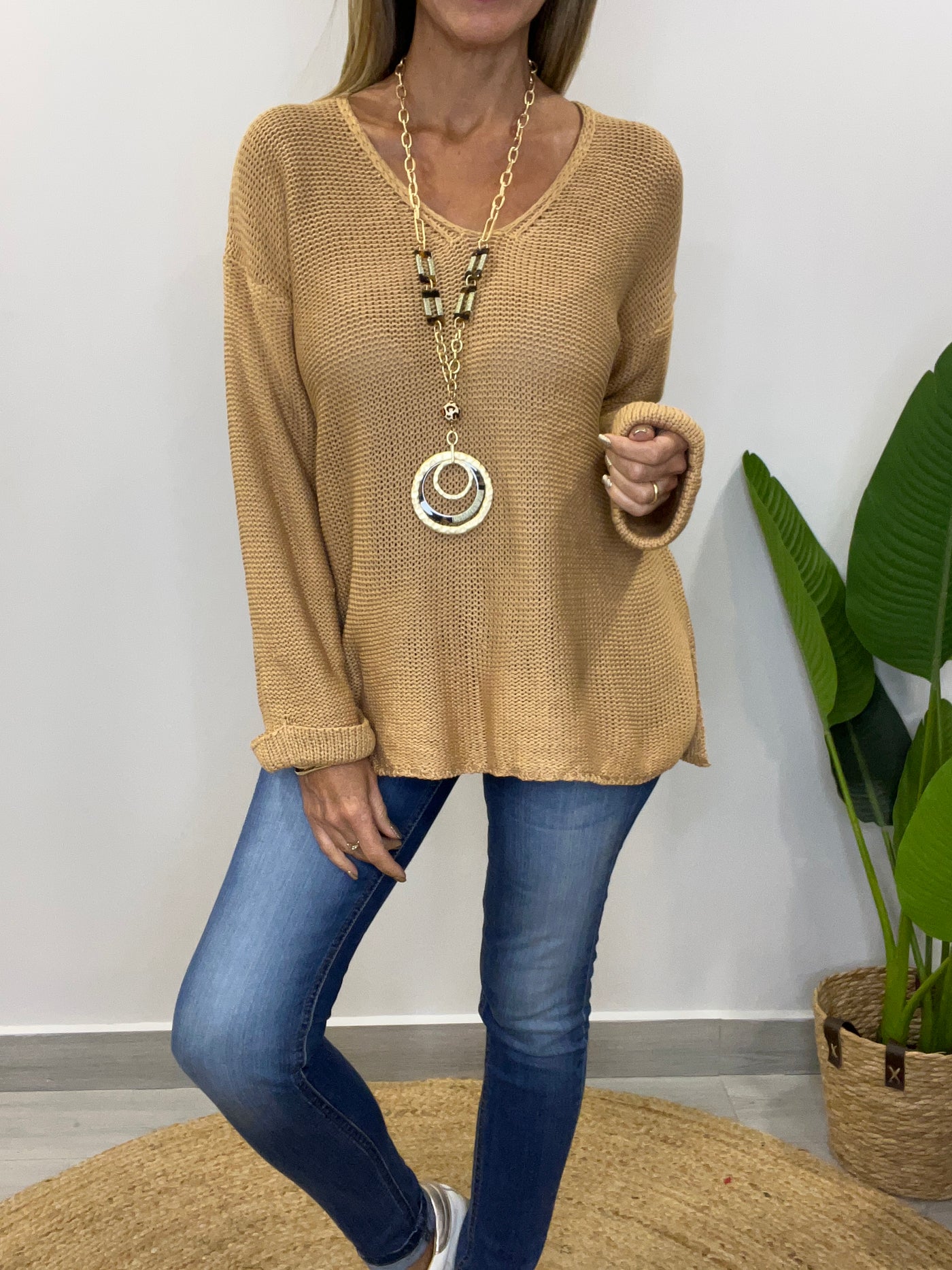 Sweater Melina Camel