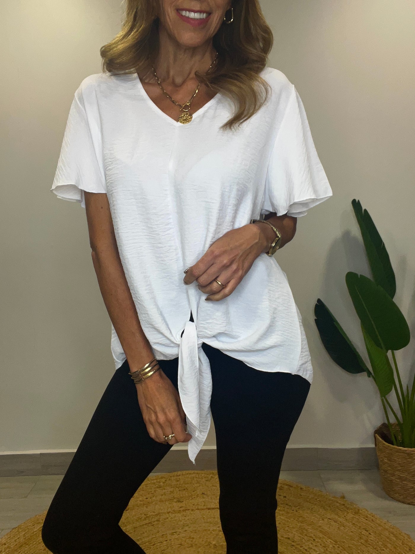 Blusa Crep micaela blanco