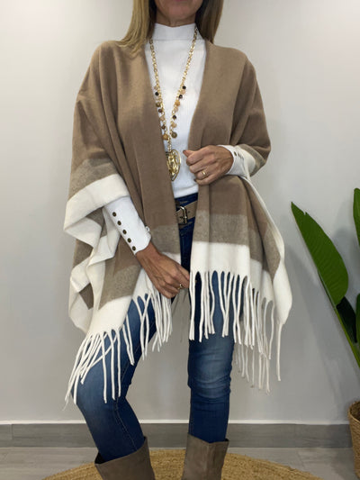 Ruana Barcelona Camel