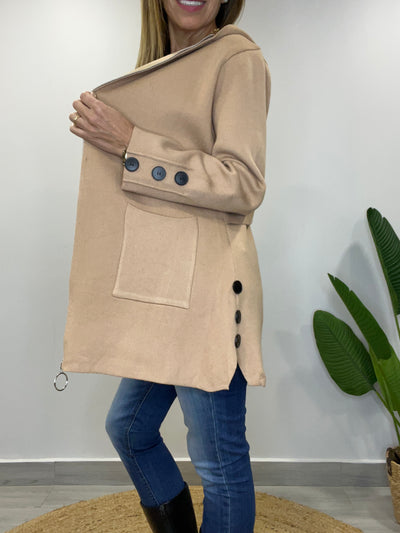 Abrigo Paula Beige