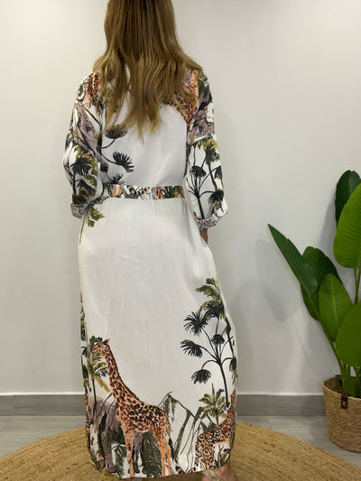 Vestido Camisero Amazonas crudo