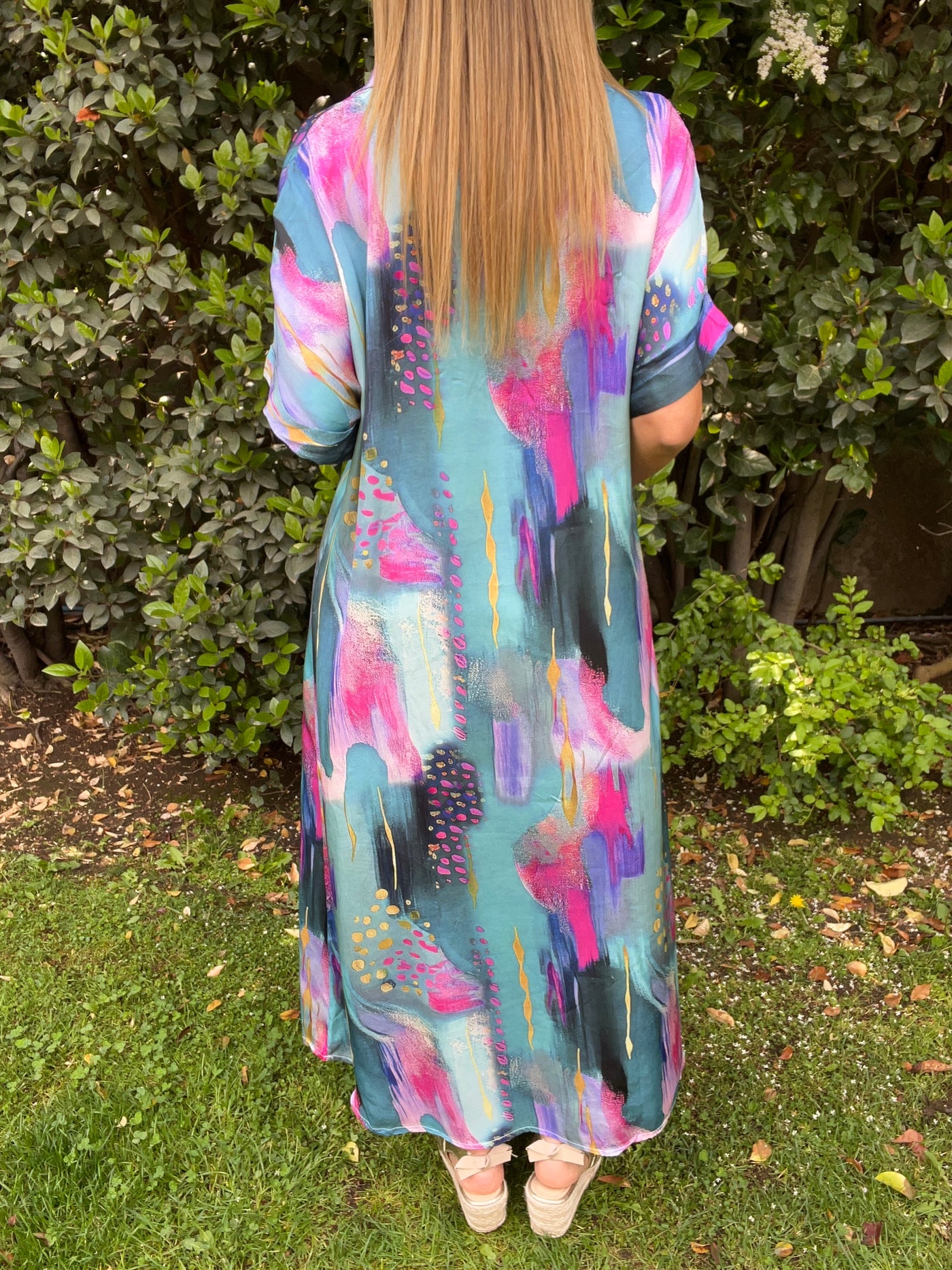 Vestido Gali Turquesa