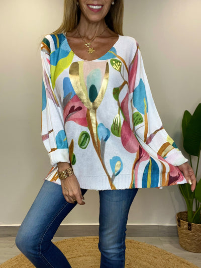 Sweater Hilo Dulce Pastel