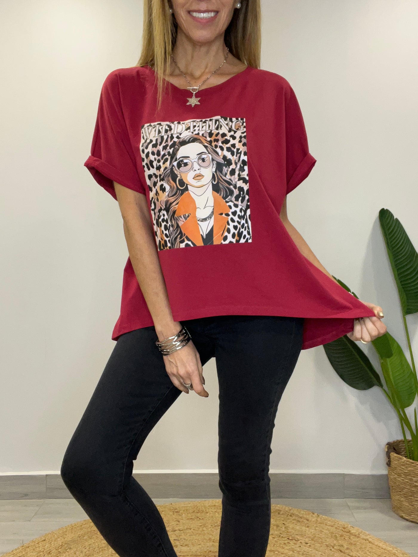 Polera WildThing Cherry
