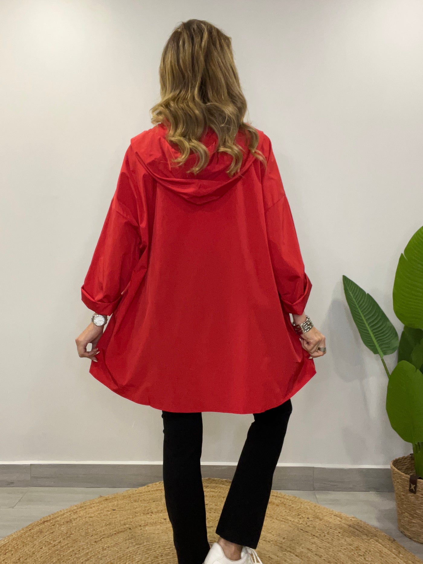 Cortavientos (Oversize ) Hope Rojo