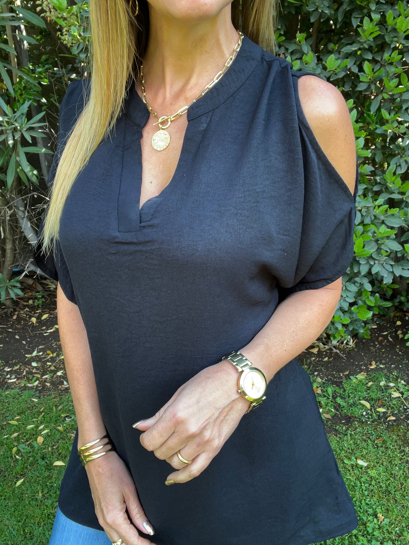 Blusa sensación Negra