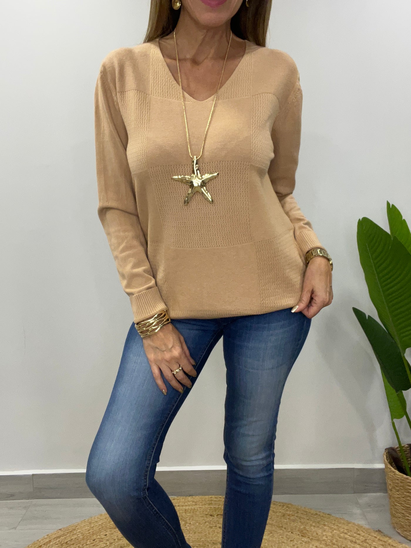 Sweater Deli Beige
