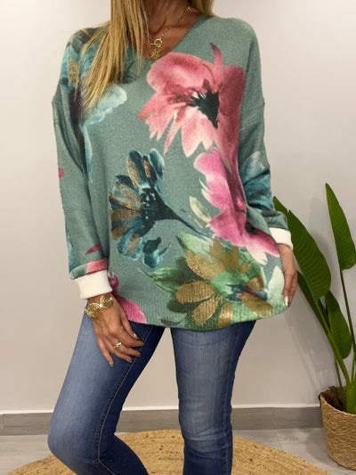 Sweater Italiano Delicia Verde