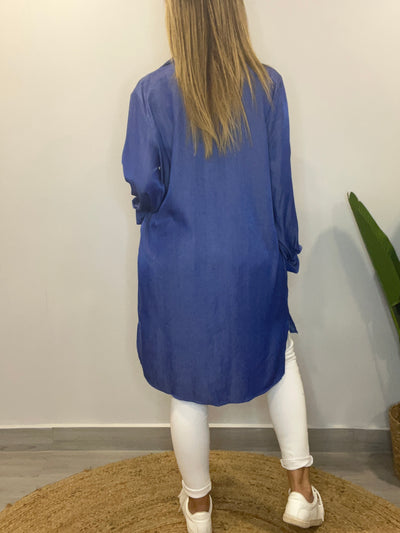 Camisola Pompeya Azul