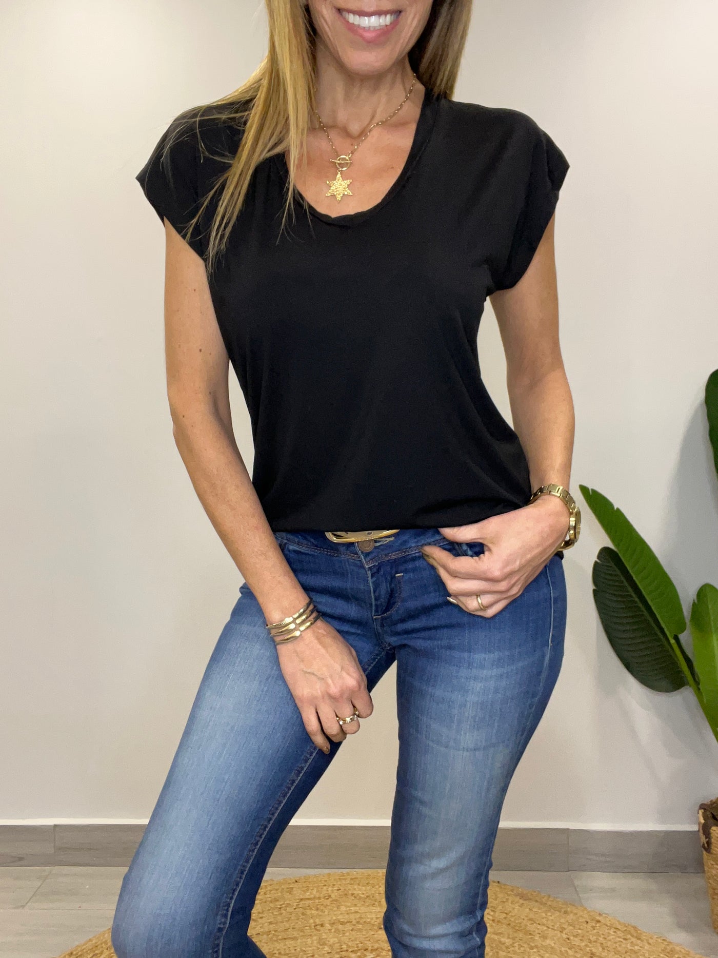 Polera Tessa negra