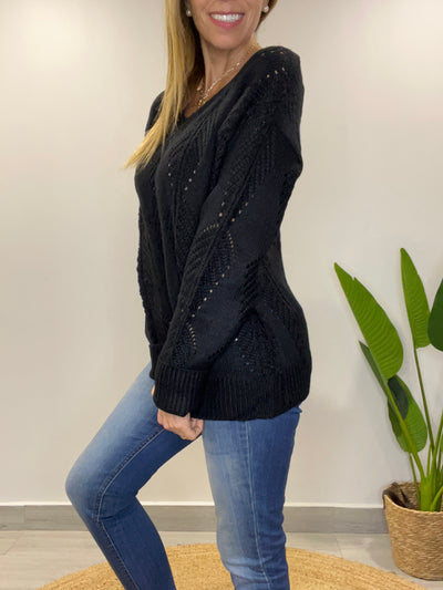 Sweater Malibú Negro