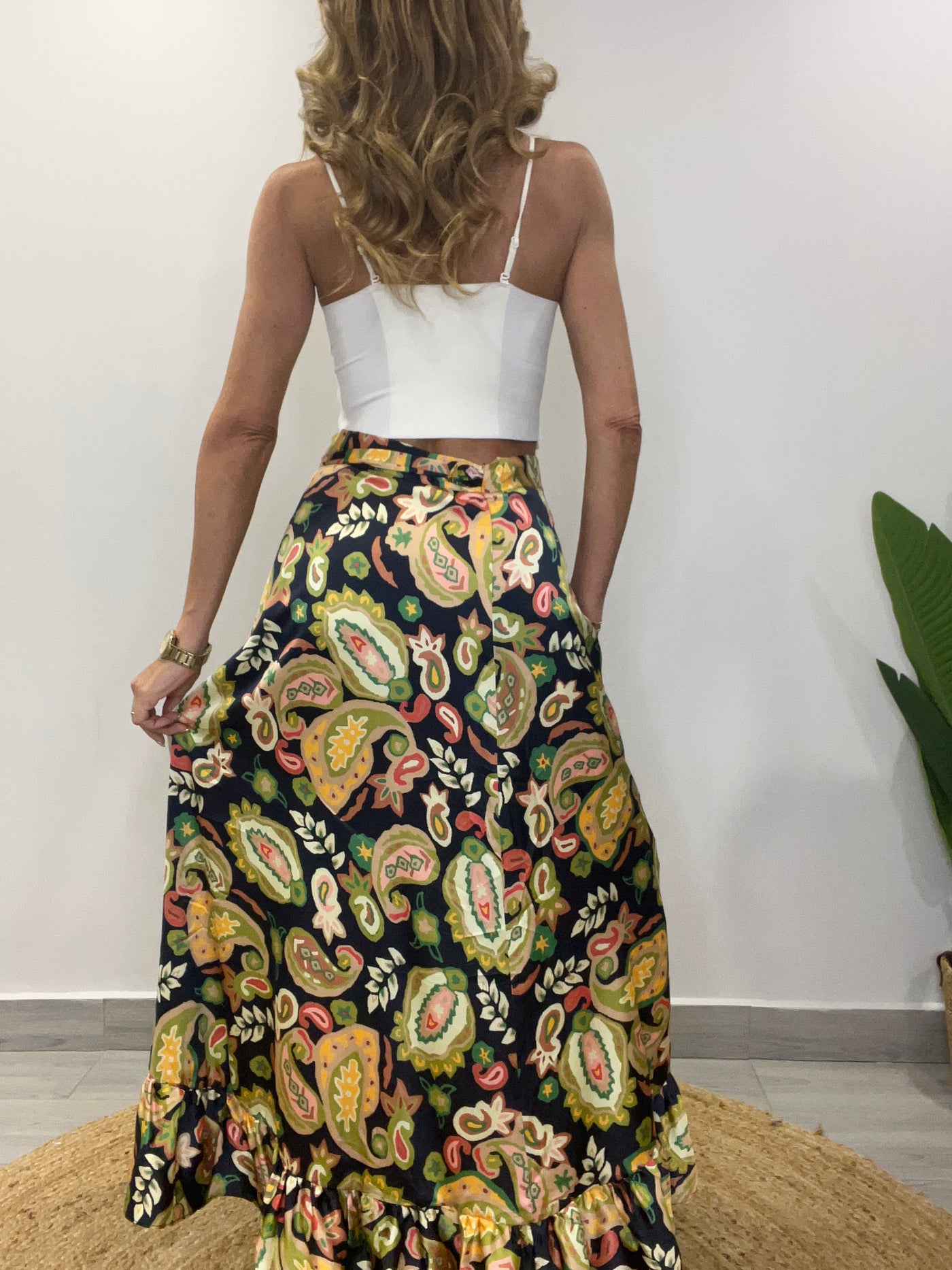 Falda Envolvente tropical