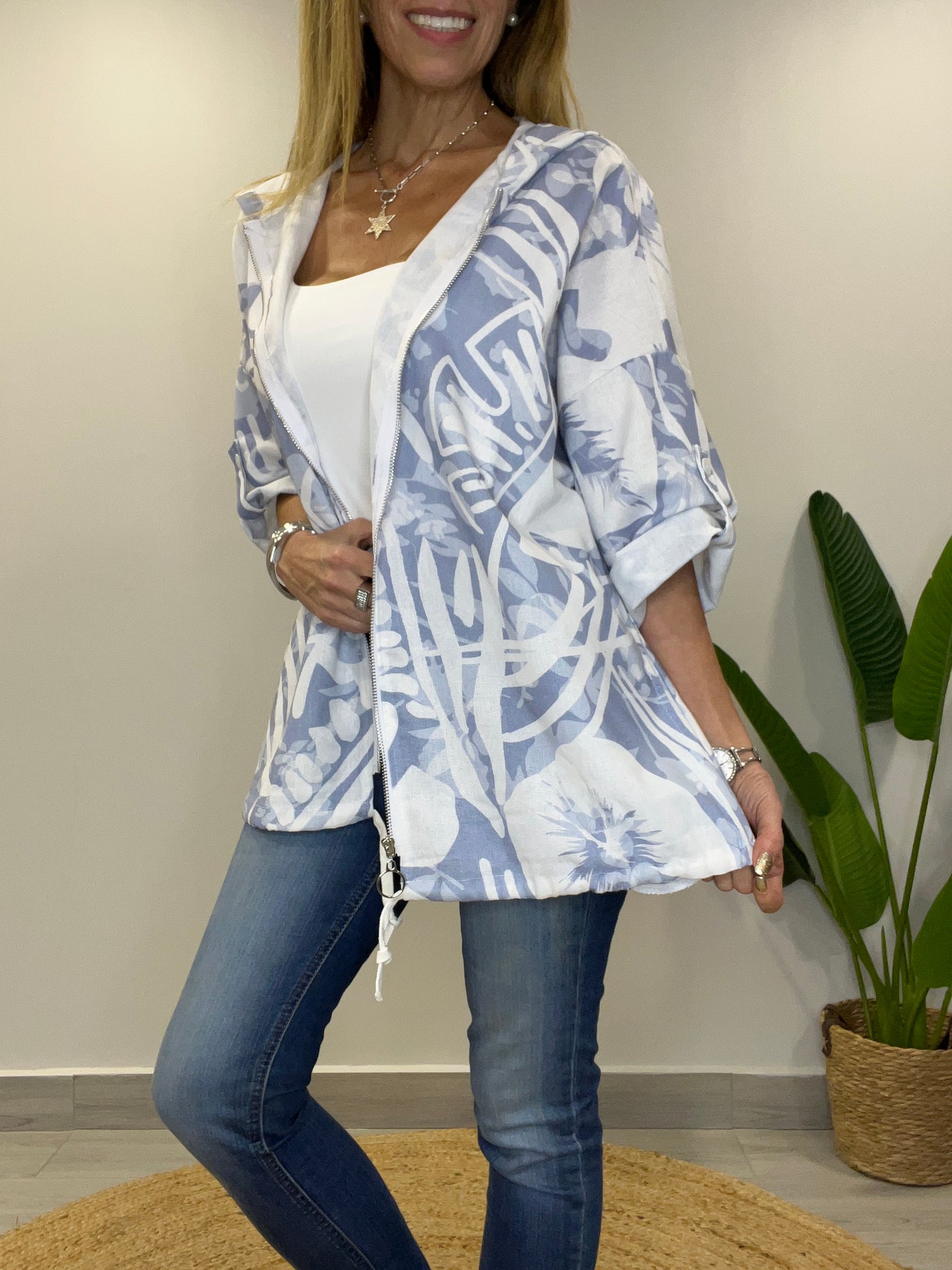 Chaqueta Marbella azul