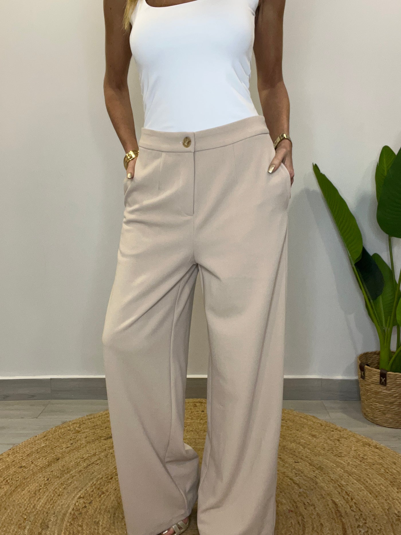 Pantalón Sastre Delux Beige