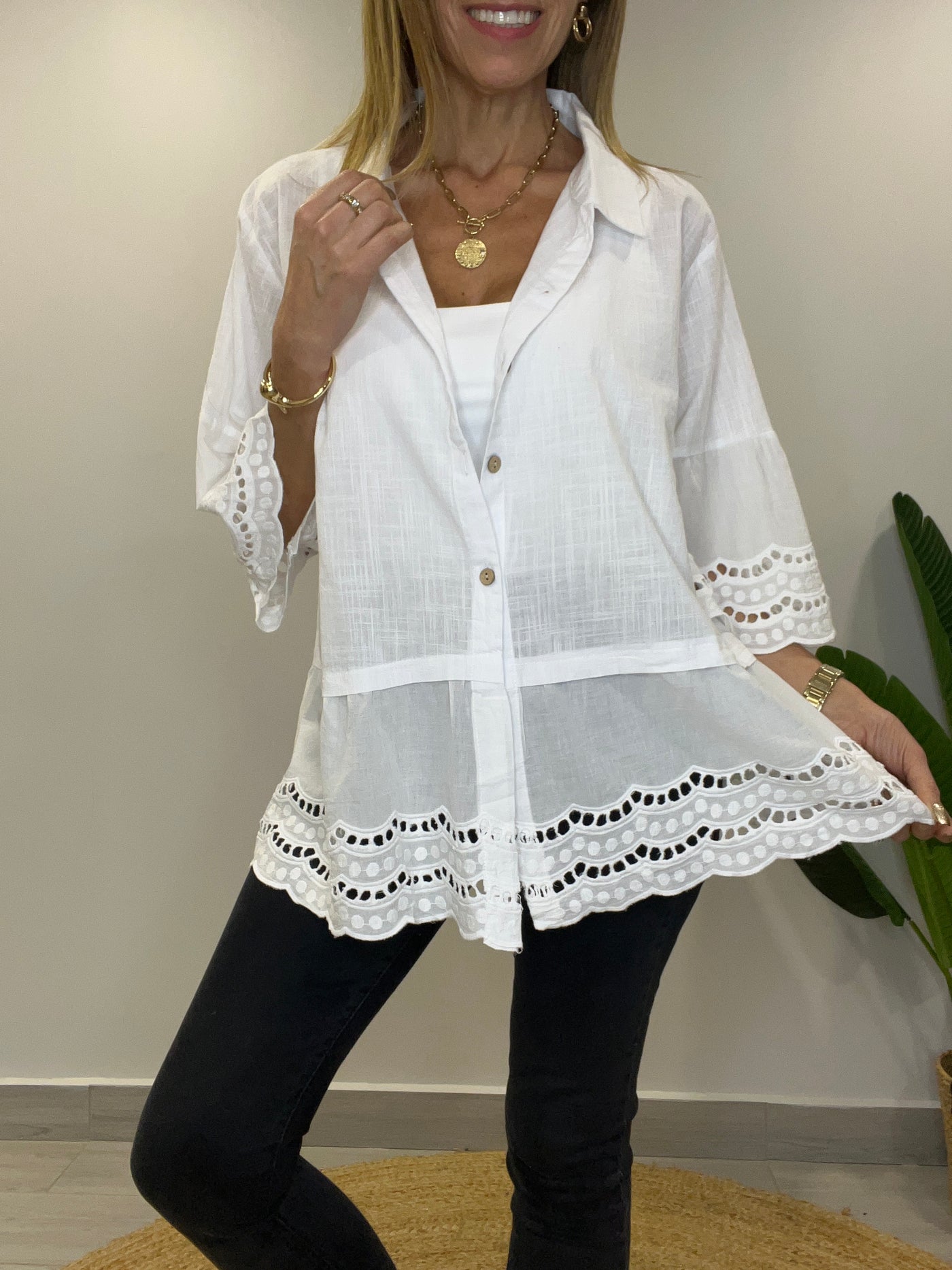 Blusa Noa Blanca