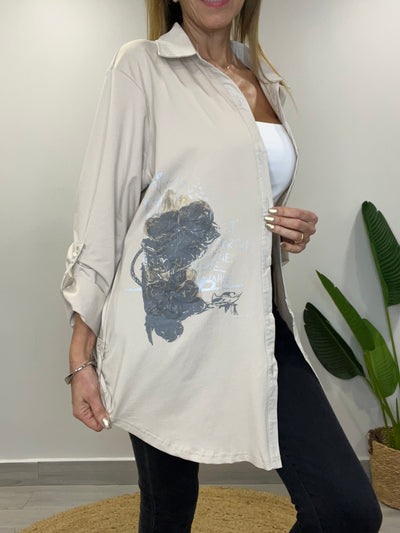 Blusón Canarias beige