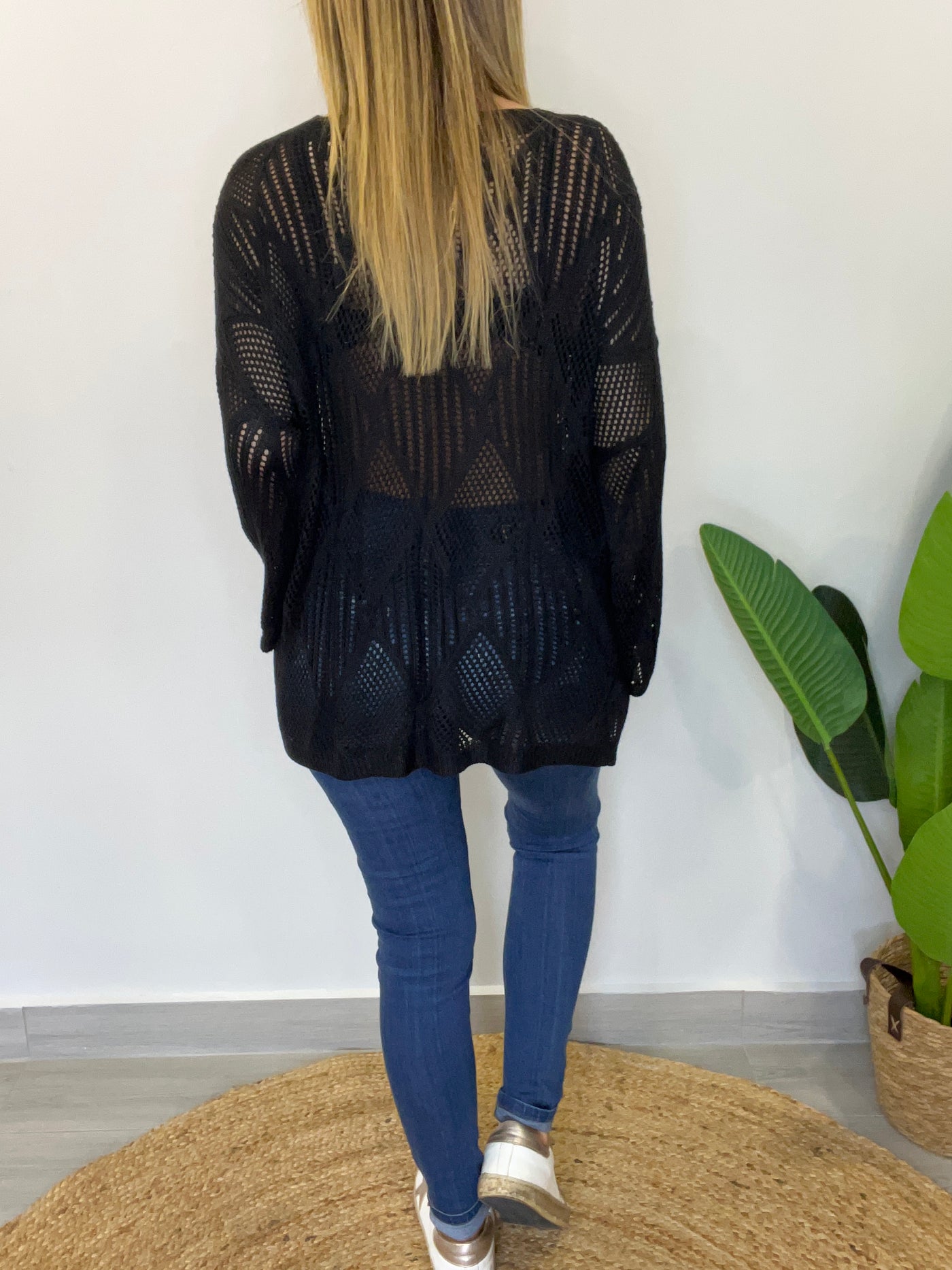 Sweater Hilo Génesis Negro
