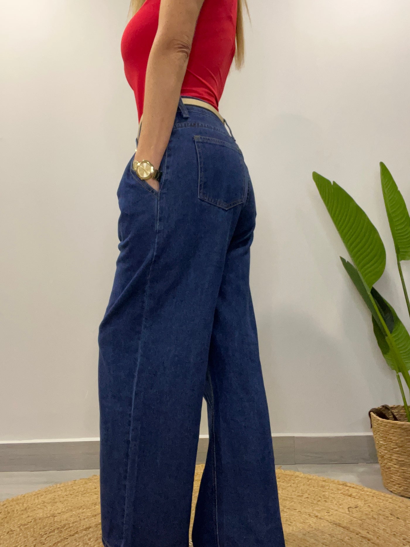 Jeans Belleza Azul talla M