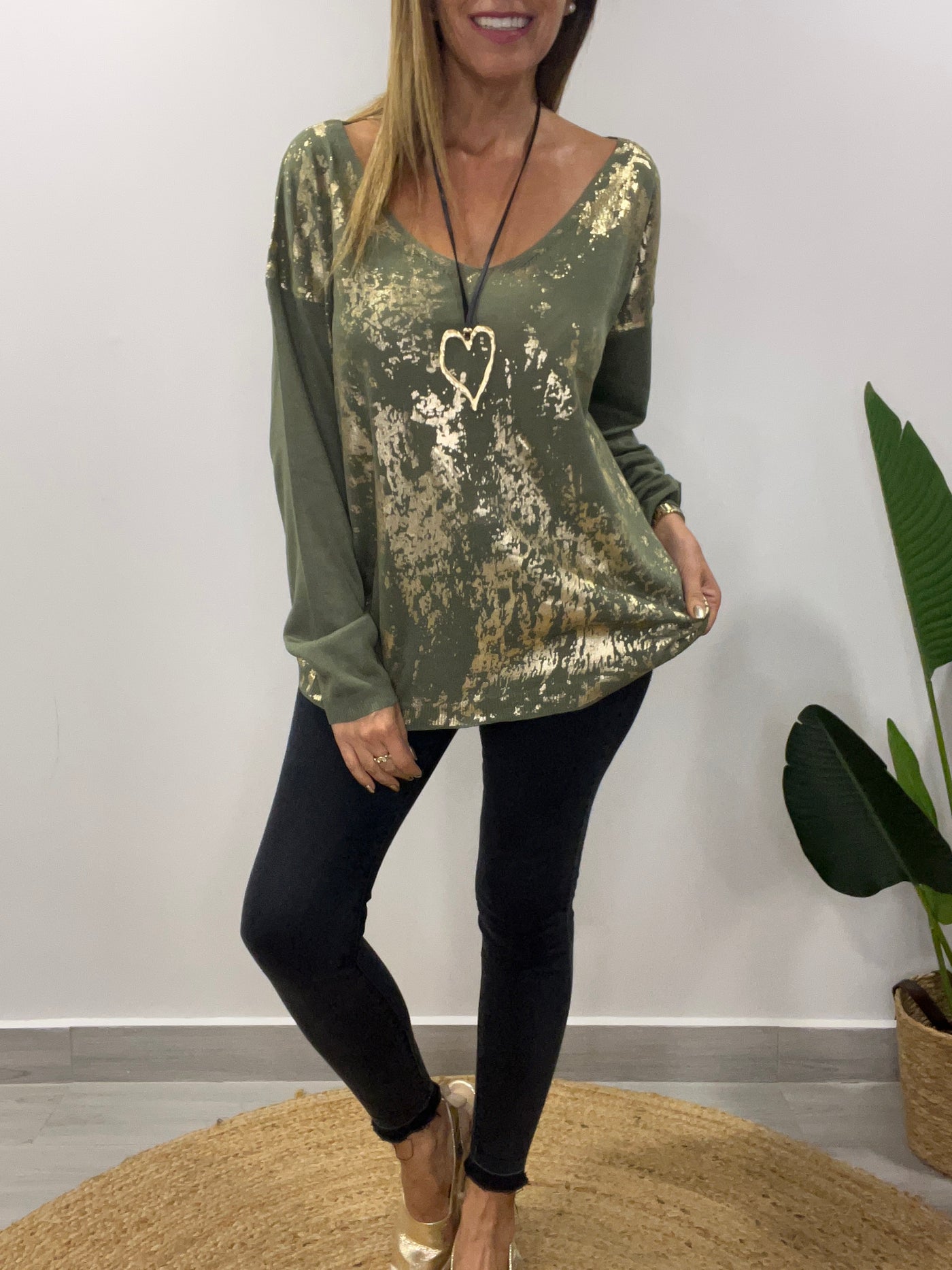 Sweater Hilo Milan Verde