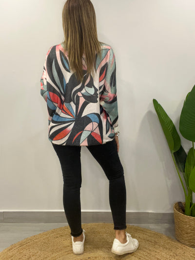Sweater Italiano Filipa Rojo