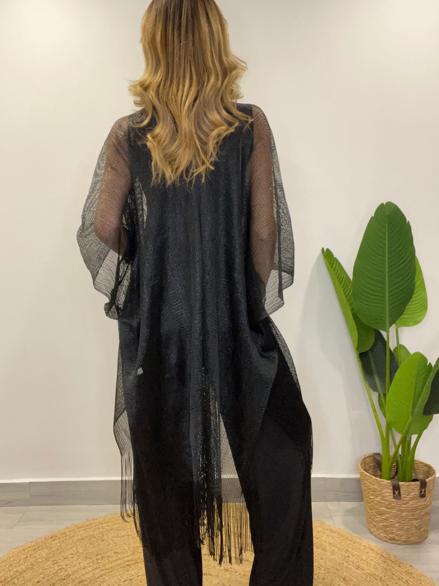 Tapado fiesta Lux Negro