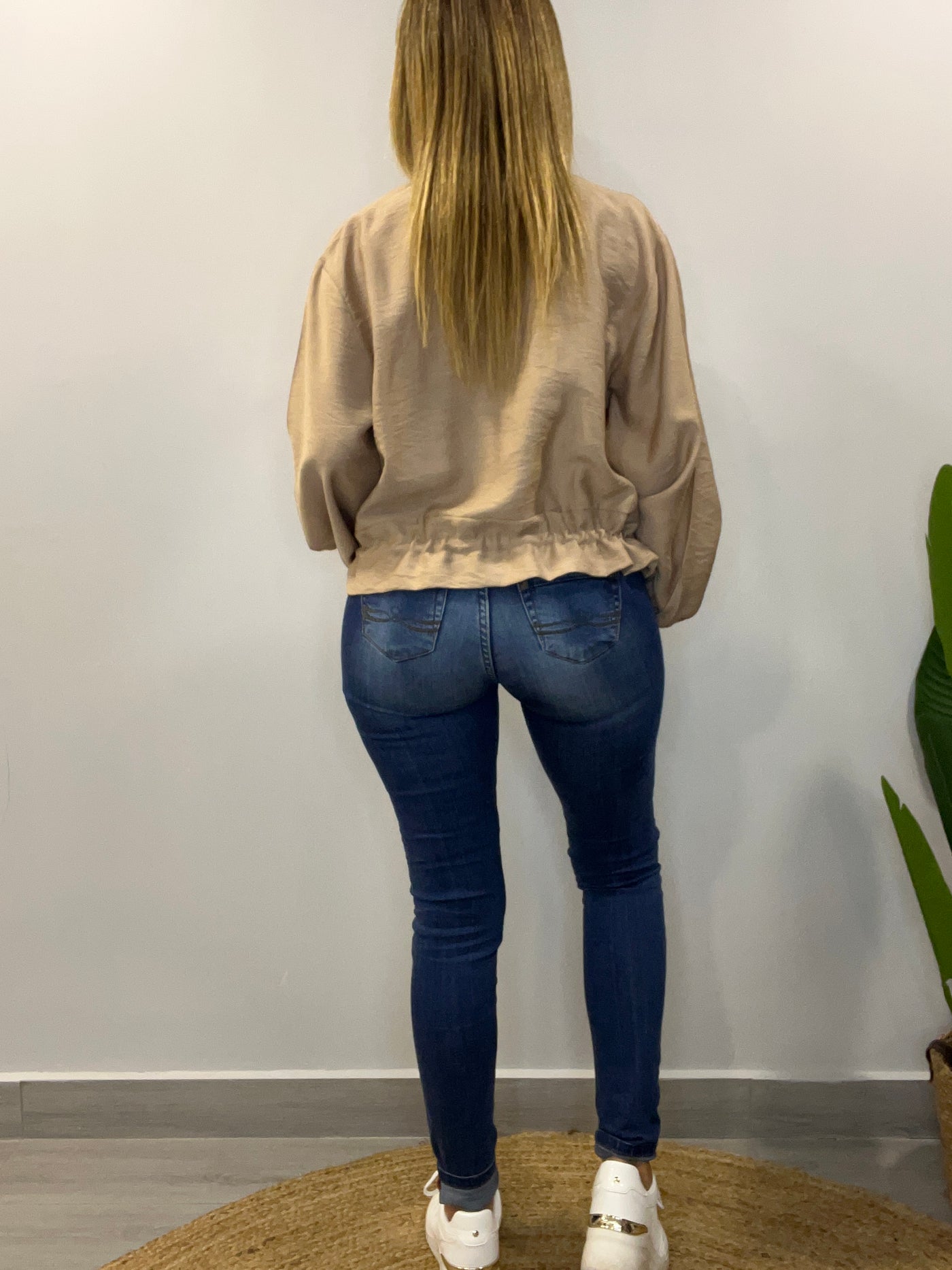 Bomber coquet Beige