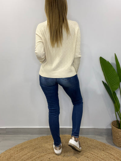 Sweater Tabi crema