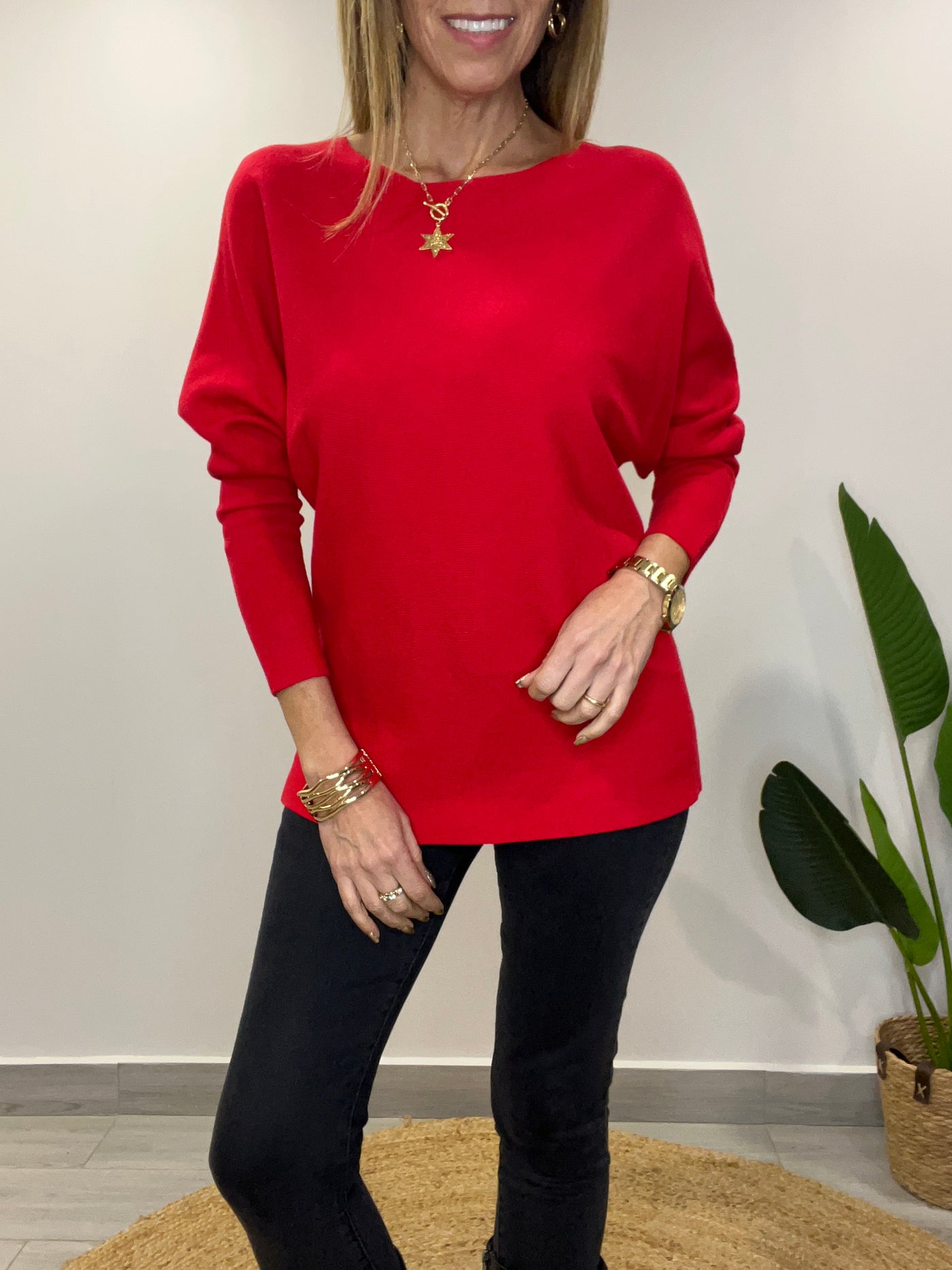 Sweater Singapur Rojo