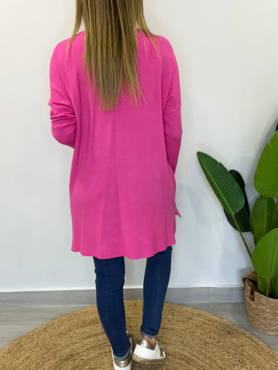 Sweater Javi fucsia