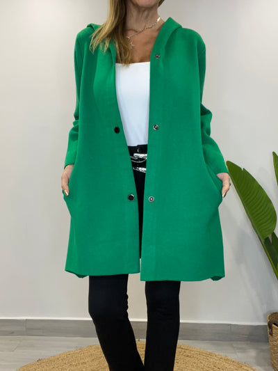 Abrigo Argolla verde