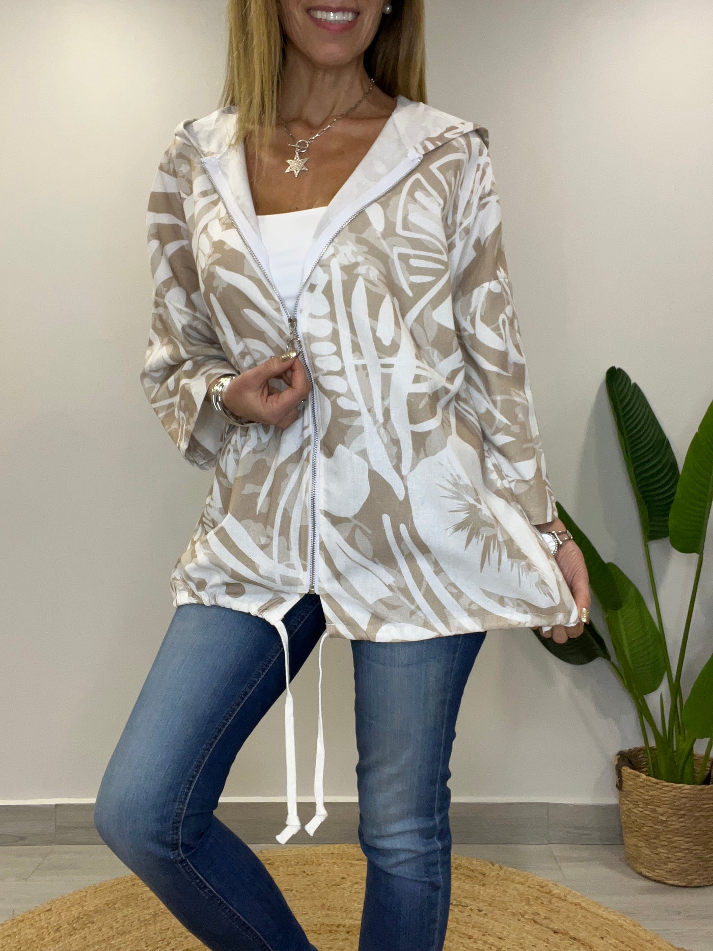 Chaqueta Marbella Beige