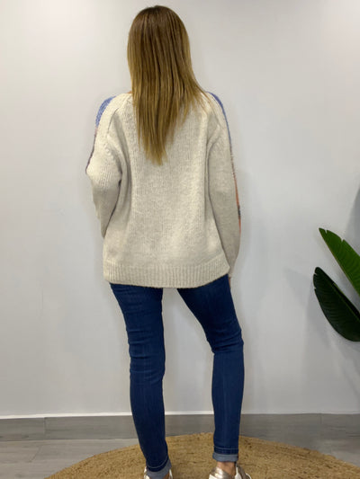 Sweater Italiano Lana Martina crudo