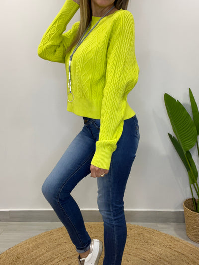 Sweater Design limón