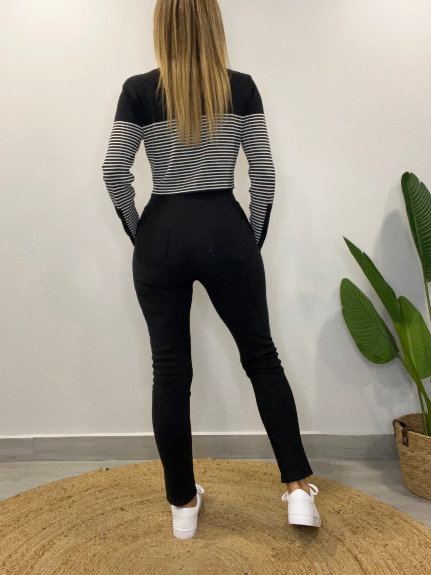 Calza forrada Isa Negra