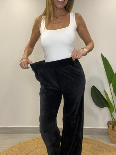 Conjunto Plush Relax (2 piezas) negro