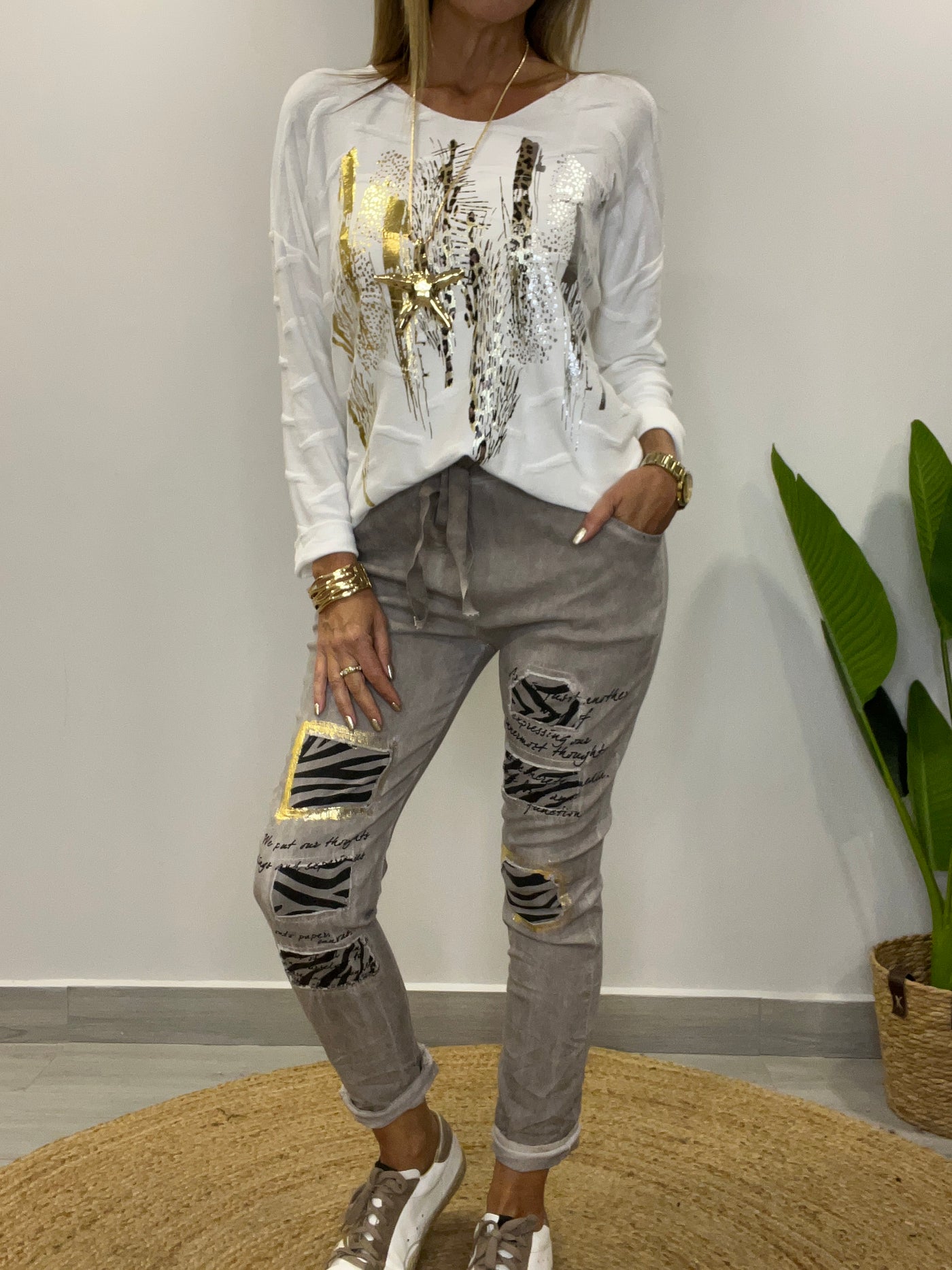Jogger Italiano Art fango