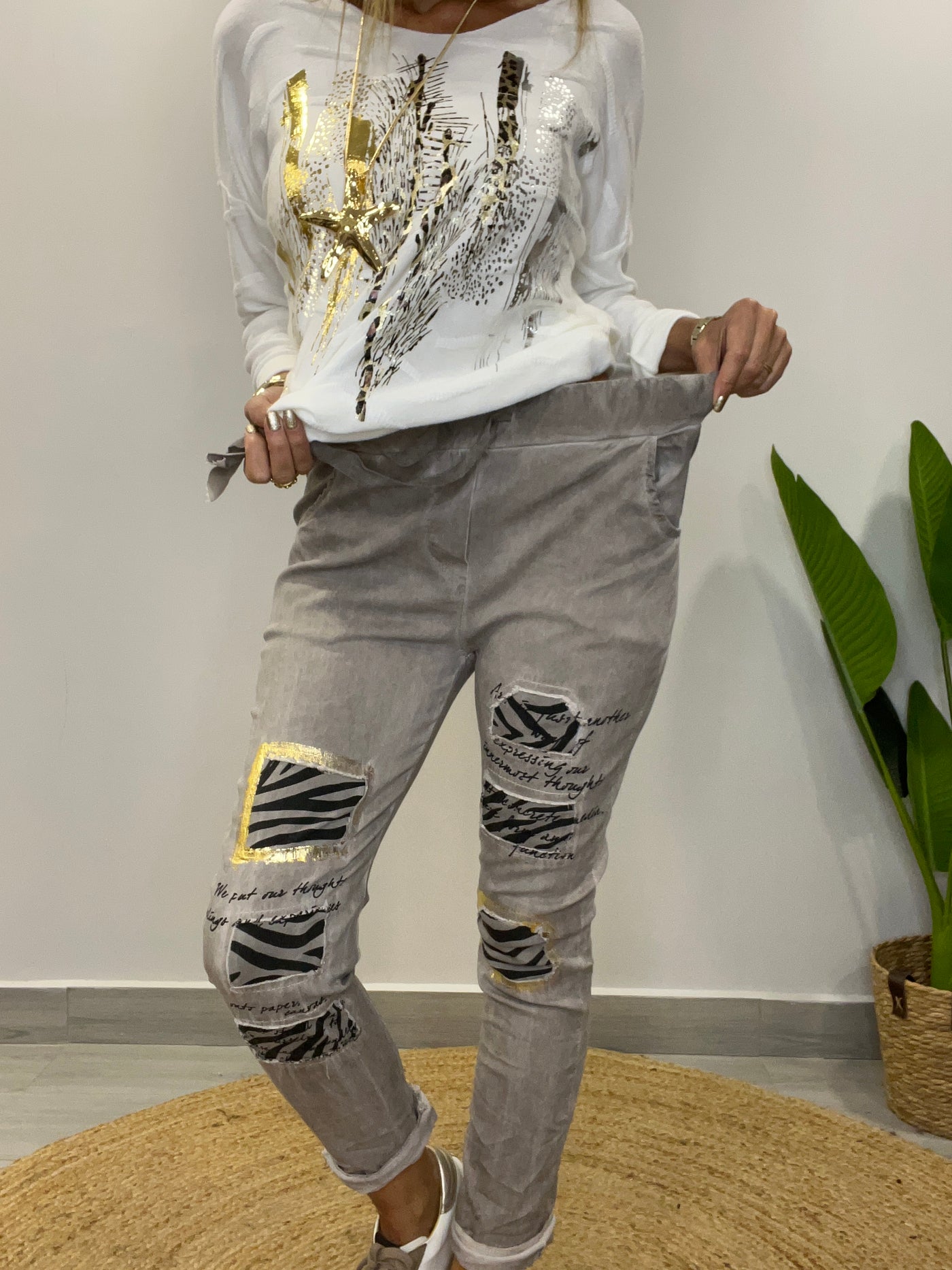 Jogger Italiano Art fango
