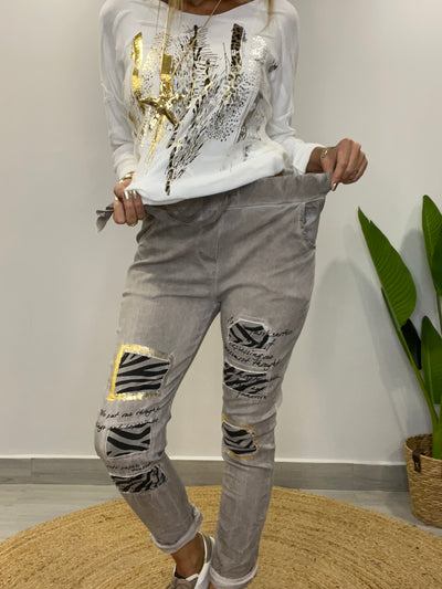 Jogger Italiano Art fango