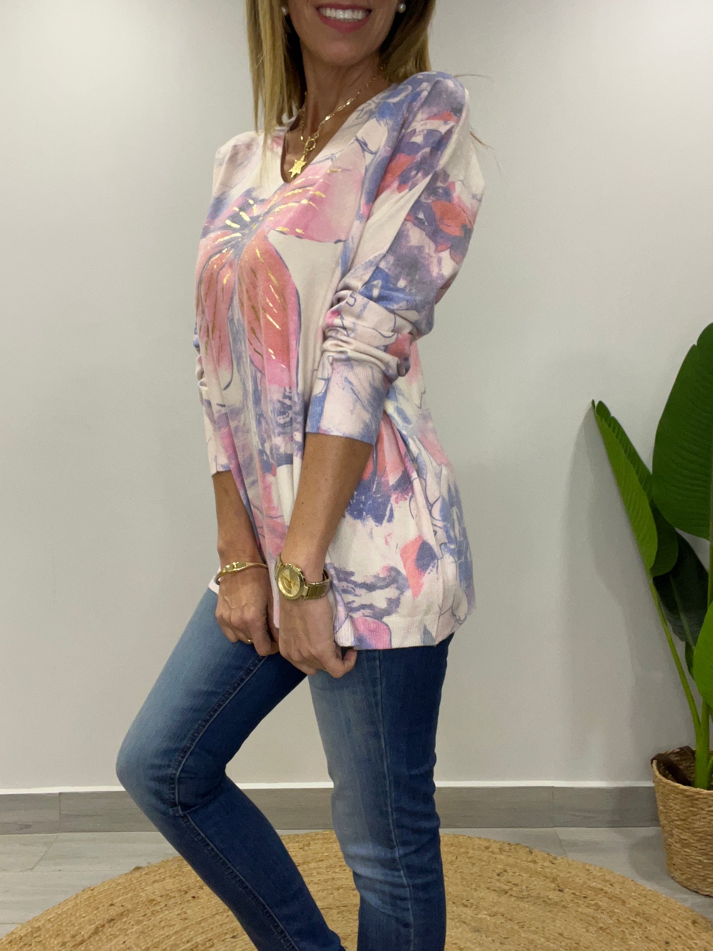 Sweater Capri lila