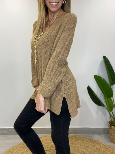 Sweater Hilo Mantua Taupe