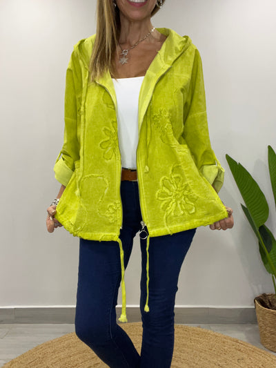Chaqueta linolet Ferrari limón