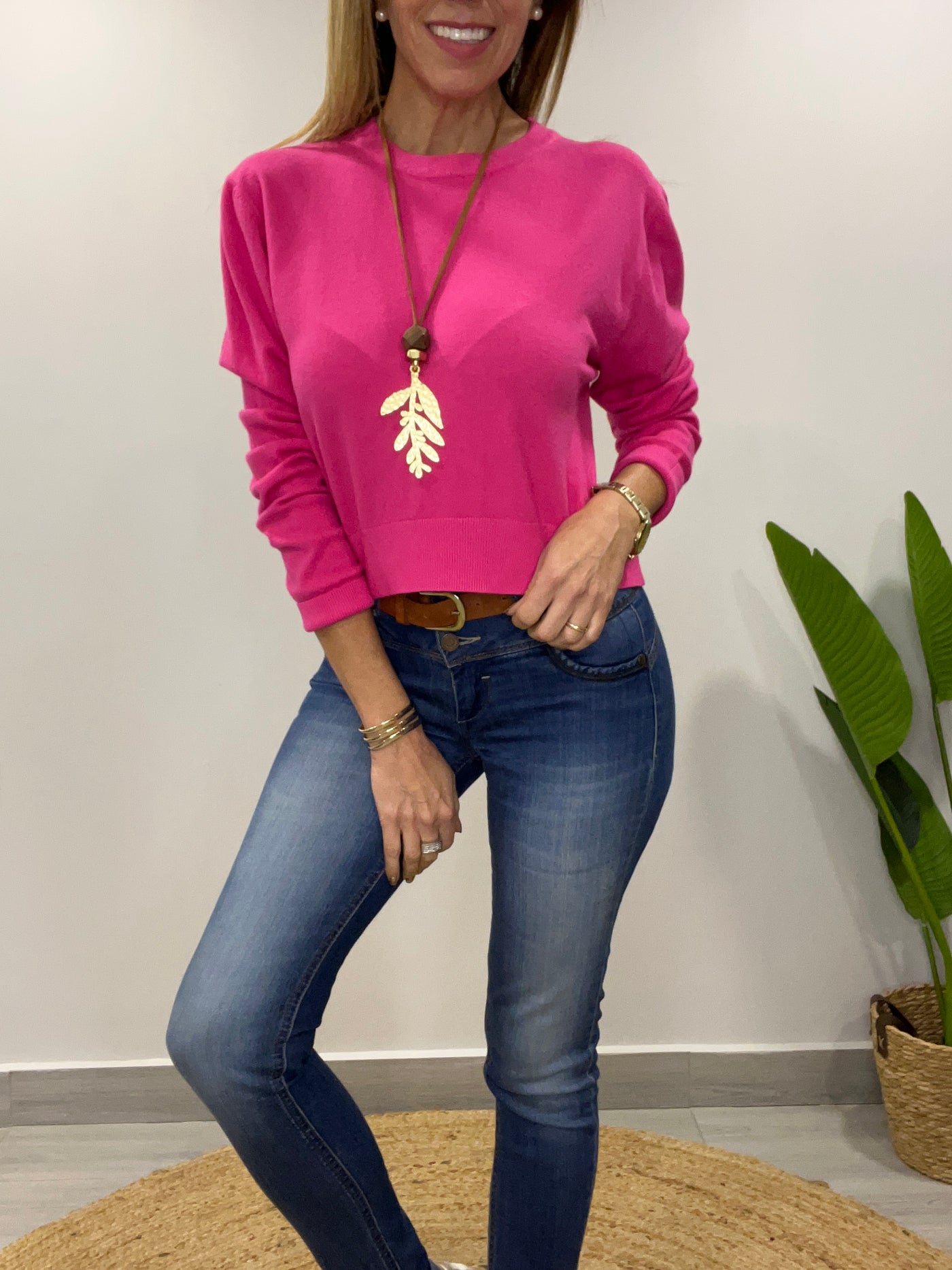 Sweater pretty Fucsia