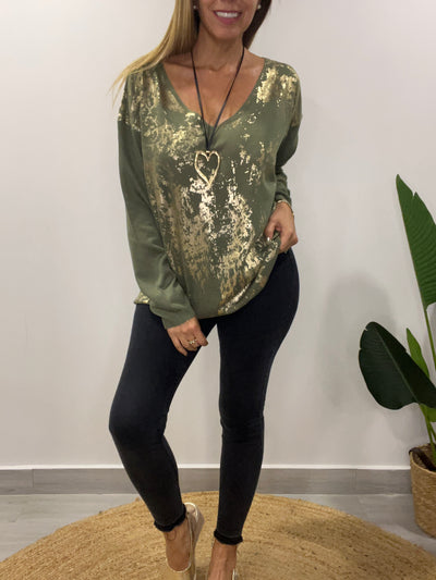 Sweater Hilo Milan Verde